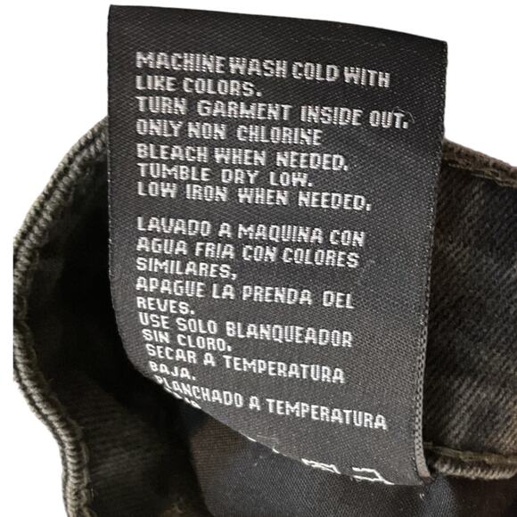 XRAY Jeans Men's Size 34 x 30 Green Camo Skinny Jeans School Cotton Stretch Hunt - Picture 10 of 12